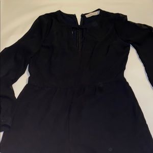 Abercrombie Black Silk Romper